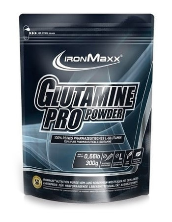 Глутамін IronMaxx Glutamine Pro Powder - 300 гр