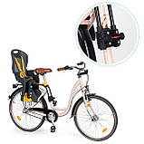 Дитяче велосипедне сидіння для багажника, рама TUV, Сидіння для дітей на задній багажник, фото 3