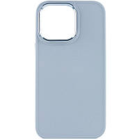 Чехол Bonbon Metal Style для Apple iPhone 14 Pro Max (6.7") Голубой / Lilac Blue