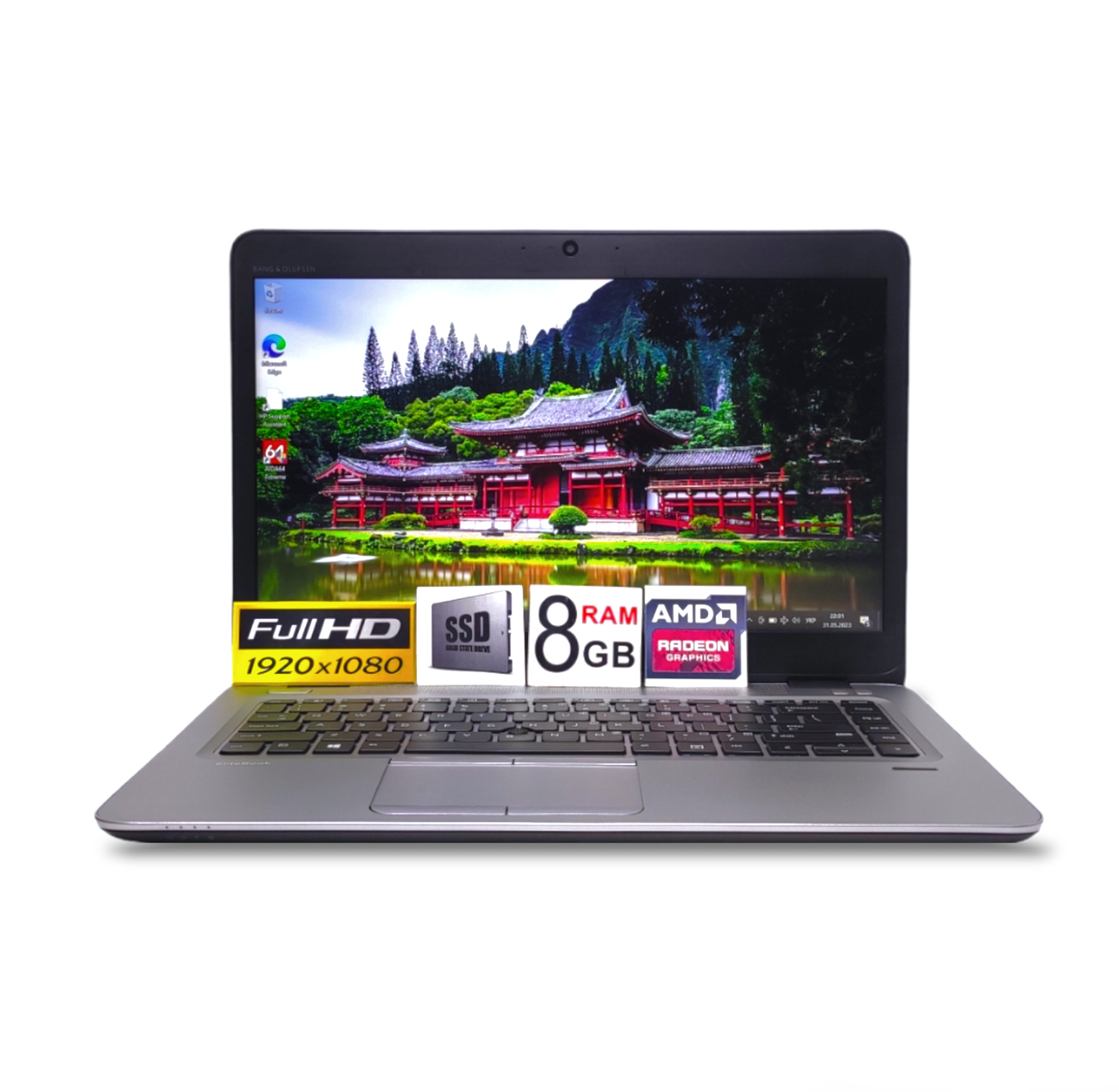 Ультрабук HP EliteBook 745 G4 14.1 FHD AMD Pro A12-9800B 4 ядра 8GB DDR4 SSD256GB AMD Radeon R7 Graphics