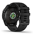 Годинник Garmin Fenix 7X Pro – Sapphire Solar Edition Carbon Grey DLC Titanium with Black Band, фото 7