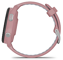 Смарт-годинник Garmin Forerunner 265S Black Bezel with Light Pink Case and Light PinkPowder Grey Silicone Band, фото 6
