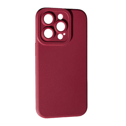 Силіконовий чохол SMTT для Apple iPhone 14 Pro Bordo, фото 1