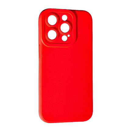 Силіконовий чохол SMTT для Apple iPhone 15 Pro Red, фото 1