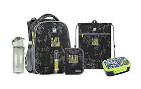 Шкільний набір Kite Education Skateboard (рюкзак+пенал+сумка+ланчбок+пляшка) 38x29x16 см 16 л