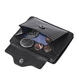 Гаманець картхолдер Bison Denim W9722-1B (Чорний), фото 5