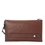 Чоловіче портмоне із натуральної шкіри Bison Denim N8061-1C (Коричневий), фото 2