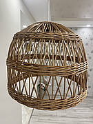 Абажур з лози