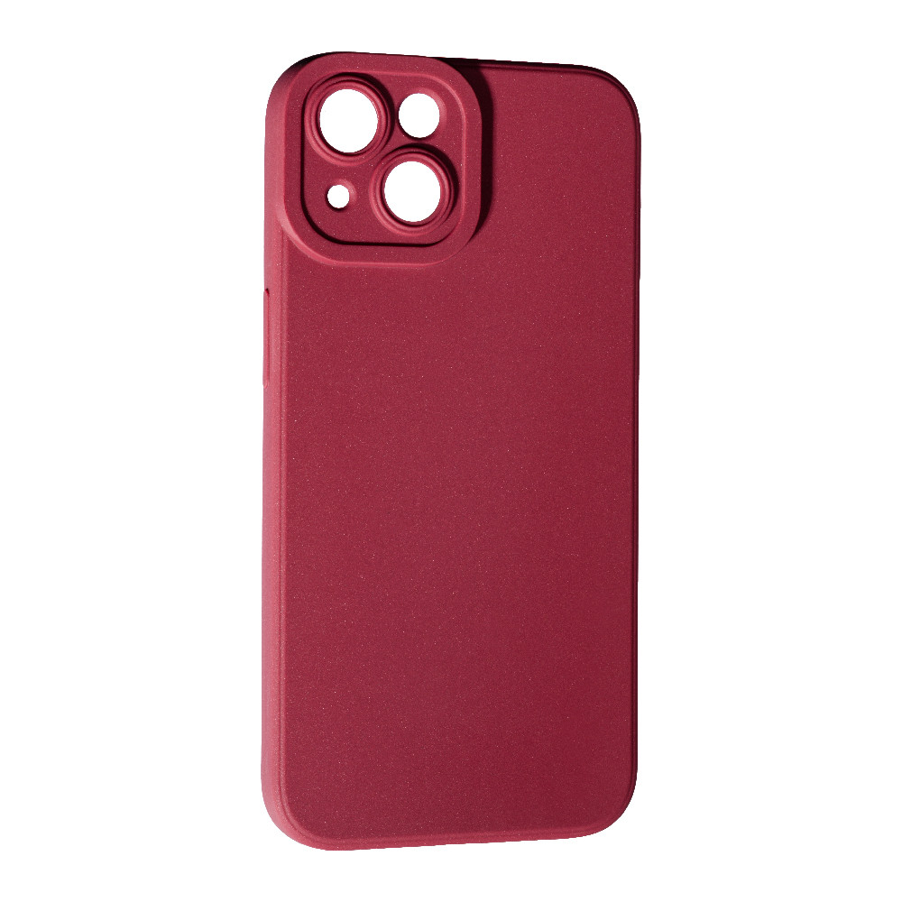 Силіконовий чохол SMTT для Apple iPhone 13/14 Bordo