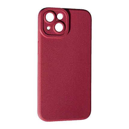 Силіконовий чохол SMTT для Apple iPhone 13/14 Bordo, фото 1