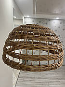 Абажур з лози