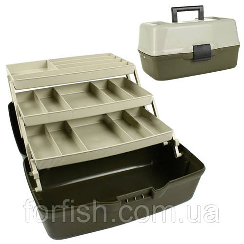 Ящик для снастей Aquatech 3 полки 36*21,5*19,5см (ID#1861087631), цена ...