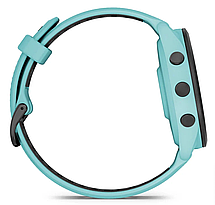 Смарт-годинник Garmin Forerunner 265 Black Bezel with Aqua Case and Aqua/Black Silicone Band, фото 5