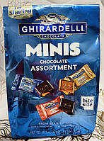 Преміум шоколадні цукерки Ghirardelli Minis Assortment Chocolate