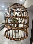 Абажур з лози