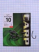 Крючки Hayabusa Carp L-1 Black Nickel size 10