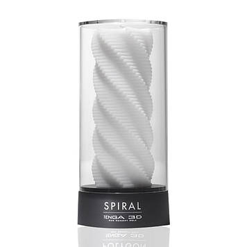 Мастурбатор Tenga 3D Spiral, дуже ніжний, з антибактеріального еластомеру зі сріблом Bomba💣