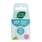 Зубна нитка TePe Dental Floss вощена, що розпушується (м'ята), 40 м