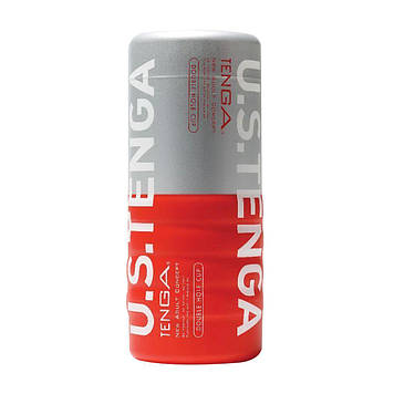 Мастурбатор Tenga US Double Hole Cup (двосторонній великий) з двома незалежними каналами Bomba💣