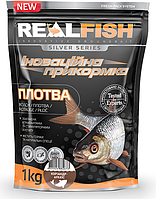 Прикормка RealFish плотва кориандр арахис 1 кг