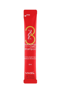 Зміцнюючий шампунь для волосся з амінокислотами Masil 3 Salon Hair CMC Shampoo, 8 мл