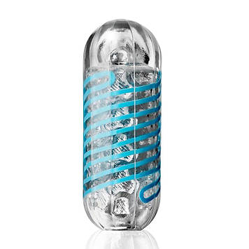 Мастурбатор Tenga Spinner 01 Tetra з пружною стимулювальною спіраллю всередині, ніжна спіраль Bomba💣