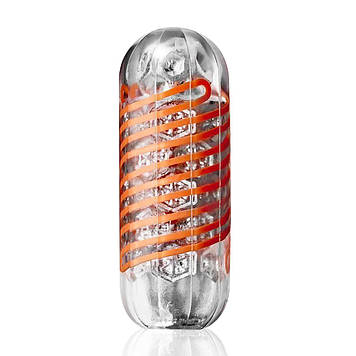 Мастурбатор Tenga Spinner 02 Hexa з пружною стимулювальною спіраллю всередині, стандартна спіраль Bomba💣