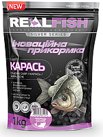 Прикормка RealFish карась чабрец чеснок 1 кг