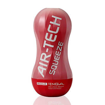 Мастурбатор Tenga Air-Tech Squeeze Regular, стискається корпус, більш щільний вхід Bomba💣