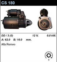 Стартер на ALFA ROMEO 75, 90, Alfetta, Berlina, GT, Spider, 1750-2000, Giulietta, 0001108011, 0001311131