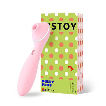 Вакуумний вібратор KISTOY Polly Plus Pink Bomba💣