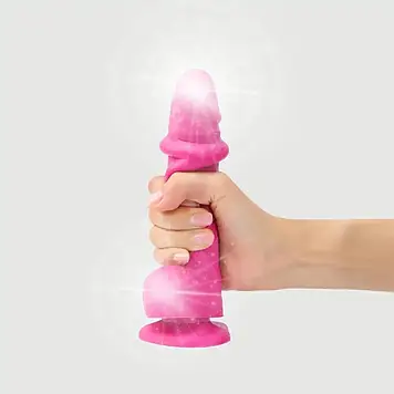 Реалістичний фалоімітатор Strap-On-Me Sliding Skin Realistic Dildo Fuchsia L, ефект рухливої шкіри Bomba💣