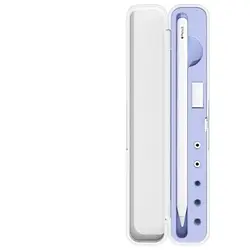 Кейс для стилуса Infinity Portable Case Storage for Apple Pencil 2 1 Case Storage Purple White