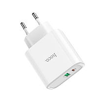 МЗП Hoco C57A Speed PD+QC3.0 USB + Type-C (white) 23827