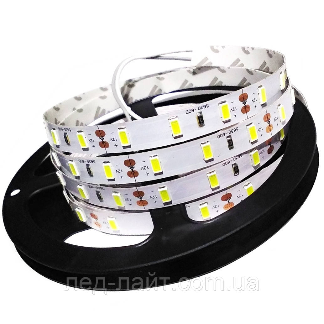 Світлодіодна стрічка 12V 5630 (60LED/м) IP20