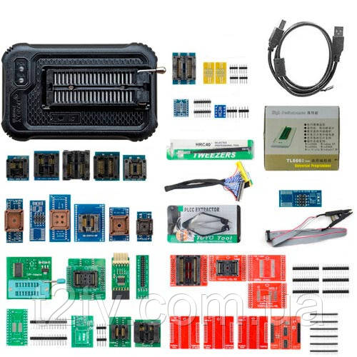 USB програматор Xgecu T48 TL866 3G і адаптери 37в1, фото 1