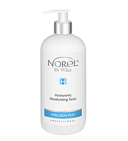 Гіалуроновий зволожуючий очищаючий тонік Hyaluron Plus - Hyaluronic moisturizing Tonic, 500 мл