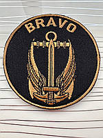 Шеврон з емблемою Підрозділу Спеціальних Операцій ВМС України