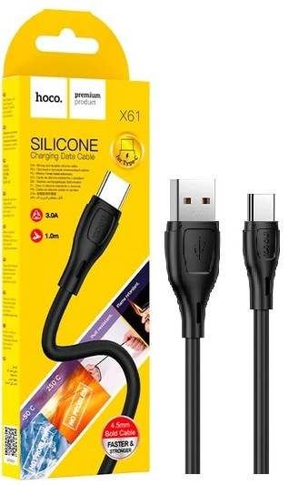 Кабель USB HOCO X61 Type-C 3.0A, 1м