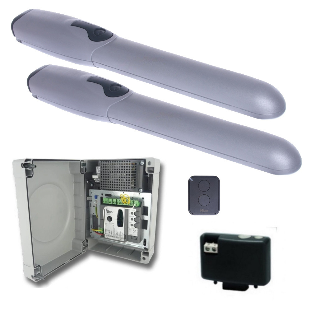 Автоматика для розпашних воріт Nice Wingo 3524 KCE комплект, фото 1