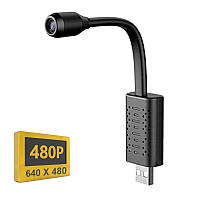 Wifi мини камера USB гибкая Nectronix U21 запись 640х480P вайфай видеокамера на гибком шлейфе IphoneAndroid