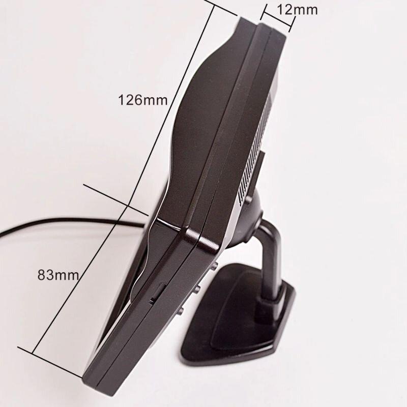 Автомобильный монитор для камеры заднего вида 5 дюймов Podofo XSP-04 на стойке автомонитор камеры заднего вида - фото 4 - id-p1861158817