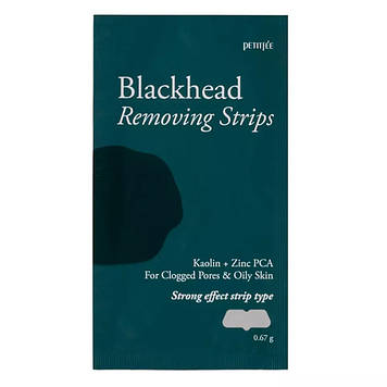 Petitfee - Смужки для видалення чорних цяток - Blackhead Removing Strip - 0,67 g (10 шт)