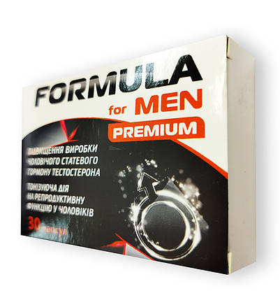 FORMULA for MEN premium(Формула для чоловіків) 30капс, фото 1