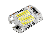 Светодиодная матрица LEDUA SMD для прожектора с IC драйвером 220V 50W 3375Lm 6000К