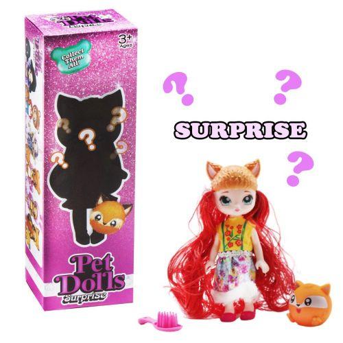 Уцінка ЛЯЛЬКА "PET DOLLS SURPRISE. ЛИСИЧКА" (LK1133A) пятно на сукні, брудне плаття - фото 1 - id-p1861208392