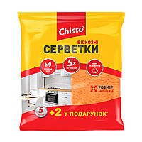 Салфетки вискозные Chisto 5+2 шт