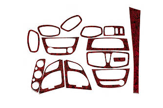 Накладки на панель Дерево для Renault Fluence 2009-2016 рр від VLF комп.