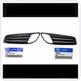 Hyundai Genesis купе 2010-2012 Нещітки в передній бампер решітка ліва права Нові Оригінал