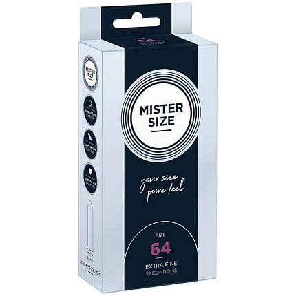 MISTER SIZE 64 (10 pcs), фото 1